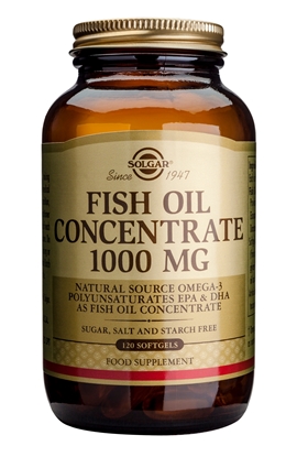 SOLGAR FISH OIL CONCENTRATE 1000 MG 120 SOFTGE